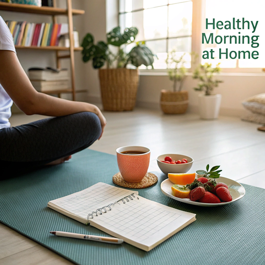 How to Build a Healthy Morning Routine at Home with ACV Tablets