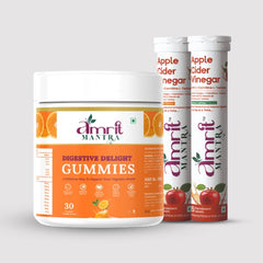 Gut-Fit Duo – Digestive Gummies + Apple Cider Vinegar (2-in-1 Combo for Gut & Weight Support)