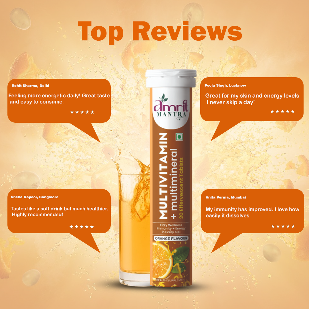 Amrit Mantra | Apple Cider Vinegar + Multivitamin + Electrolyte “Fat Burn + Energy Reset Kit”
